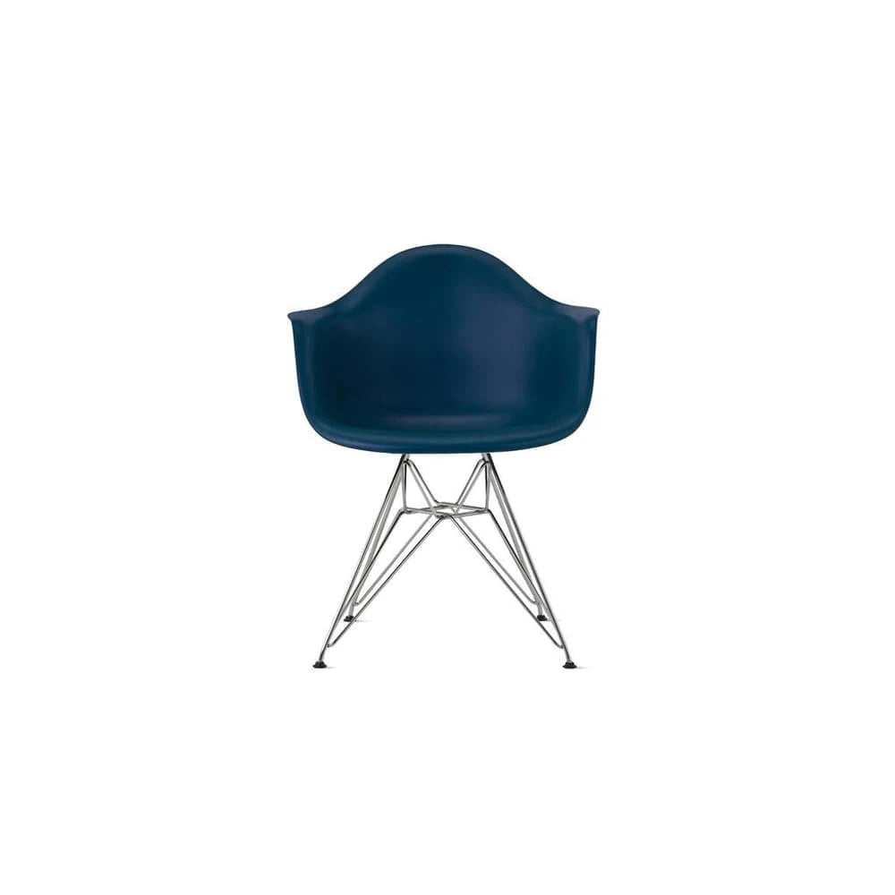 Eames Molded Plastic Armchair, Wire-Base - view 1