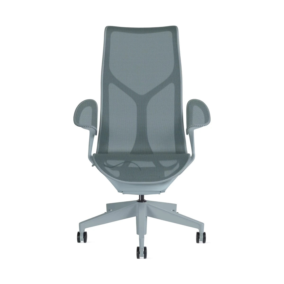 Cosm Work Chair High Back Leaf Arms - view 1