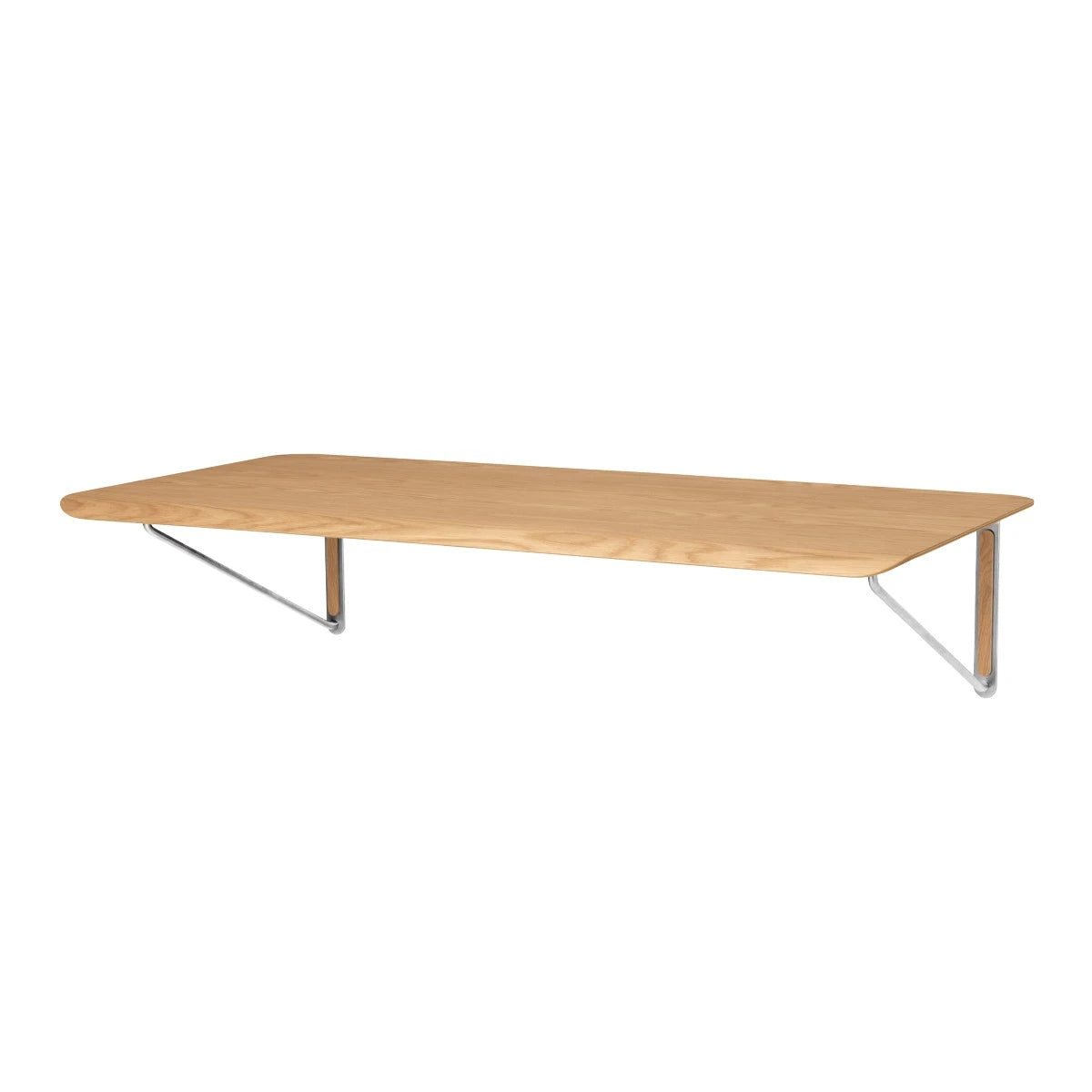 AB019 Wall Desk Oak Oil - view 1