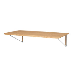 AB019 Wall Desk Oak Oil - view 1