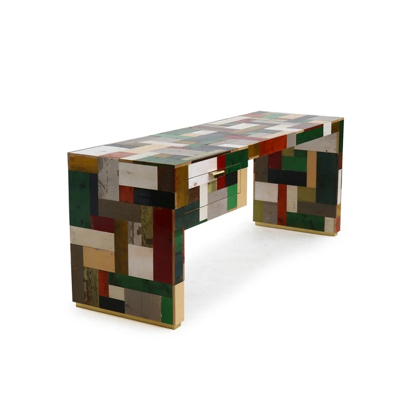 Waste Desk in Scrapwood - view 1
