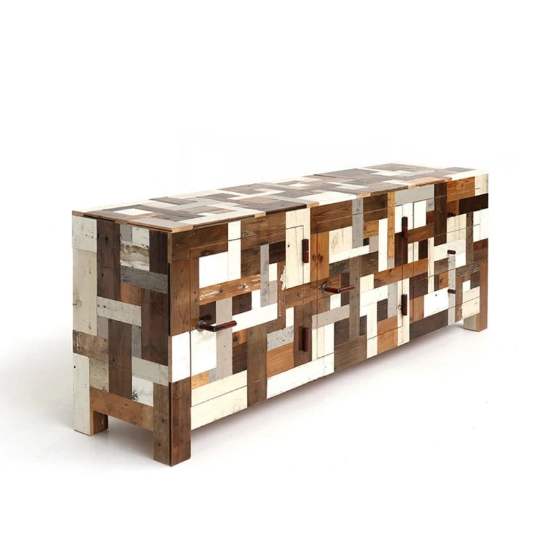 Waste Cabinet in Scrapwood - view 1