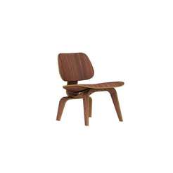 Eames Molded Plywood Lounge Chair, Wood Base (Walnut) - view 1