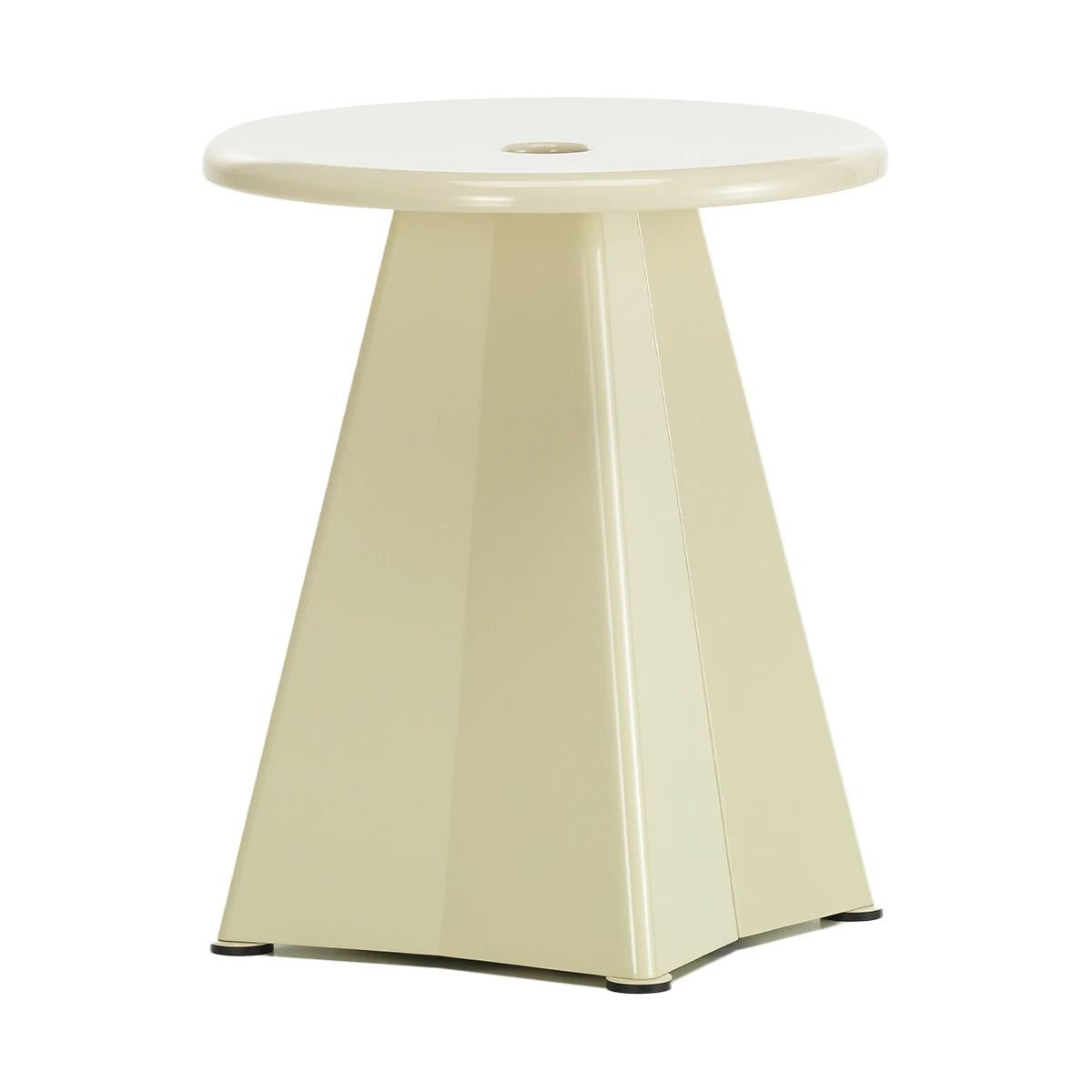 Tabouret Métallique Colombe Ecru - view 1