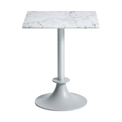 Lord Yi Table 60 x 60 White Marble - view 1
