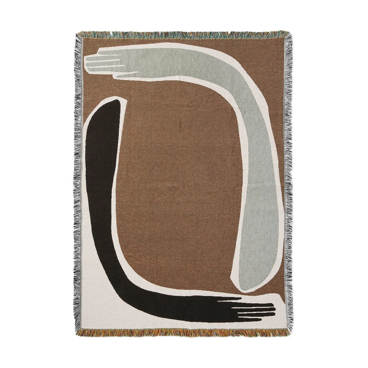 Pose Tapestry Blanket - Coffee - view 1