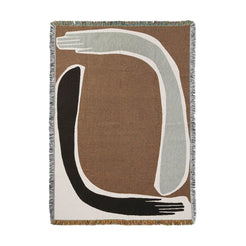 Pose Tapestry Blanket - Coffee - view 1