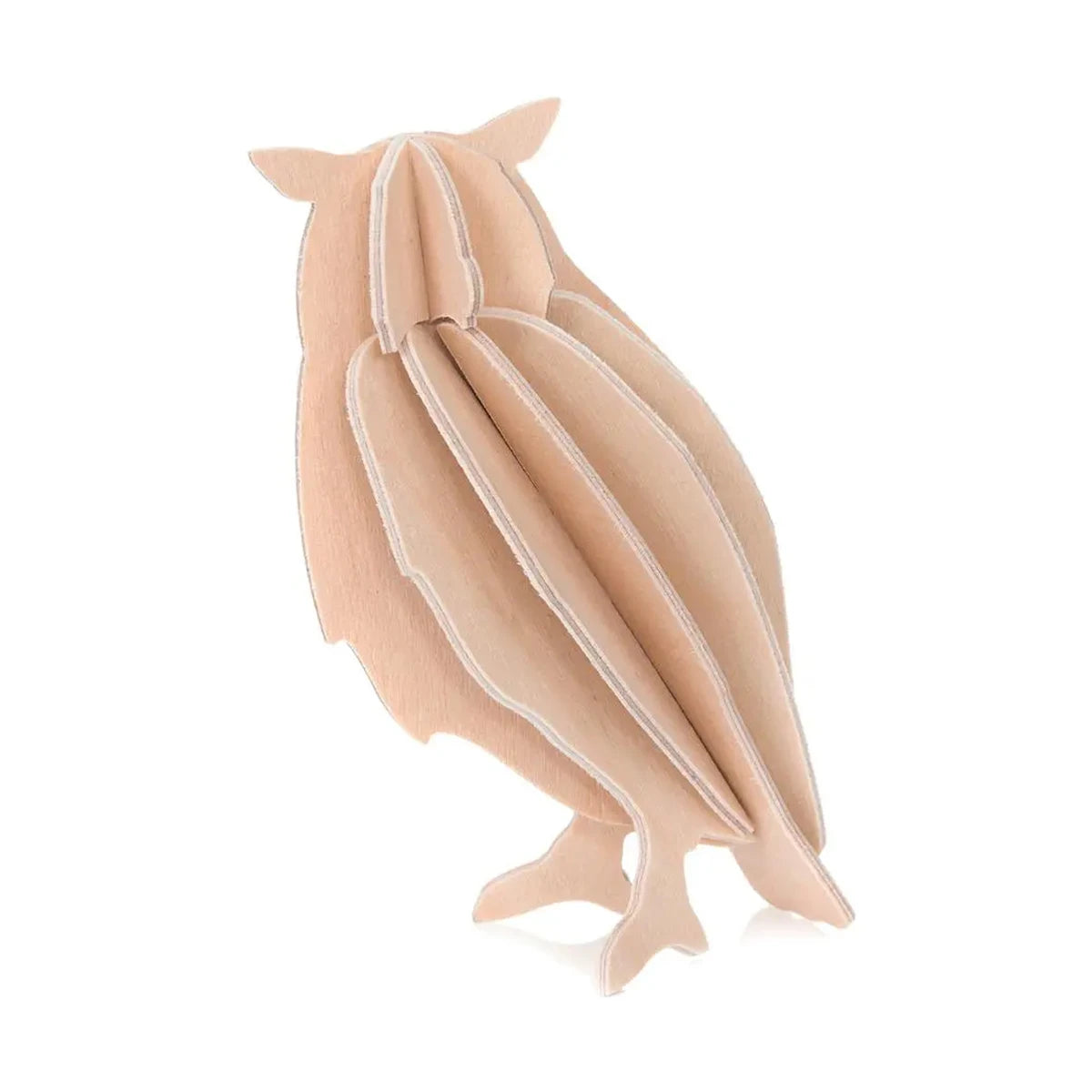 Owl 9.5 CM Natural Wood - view 1