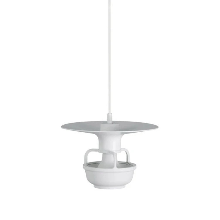 Kori Pendant Light with Disc Shade White Dining Lamp - view 1