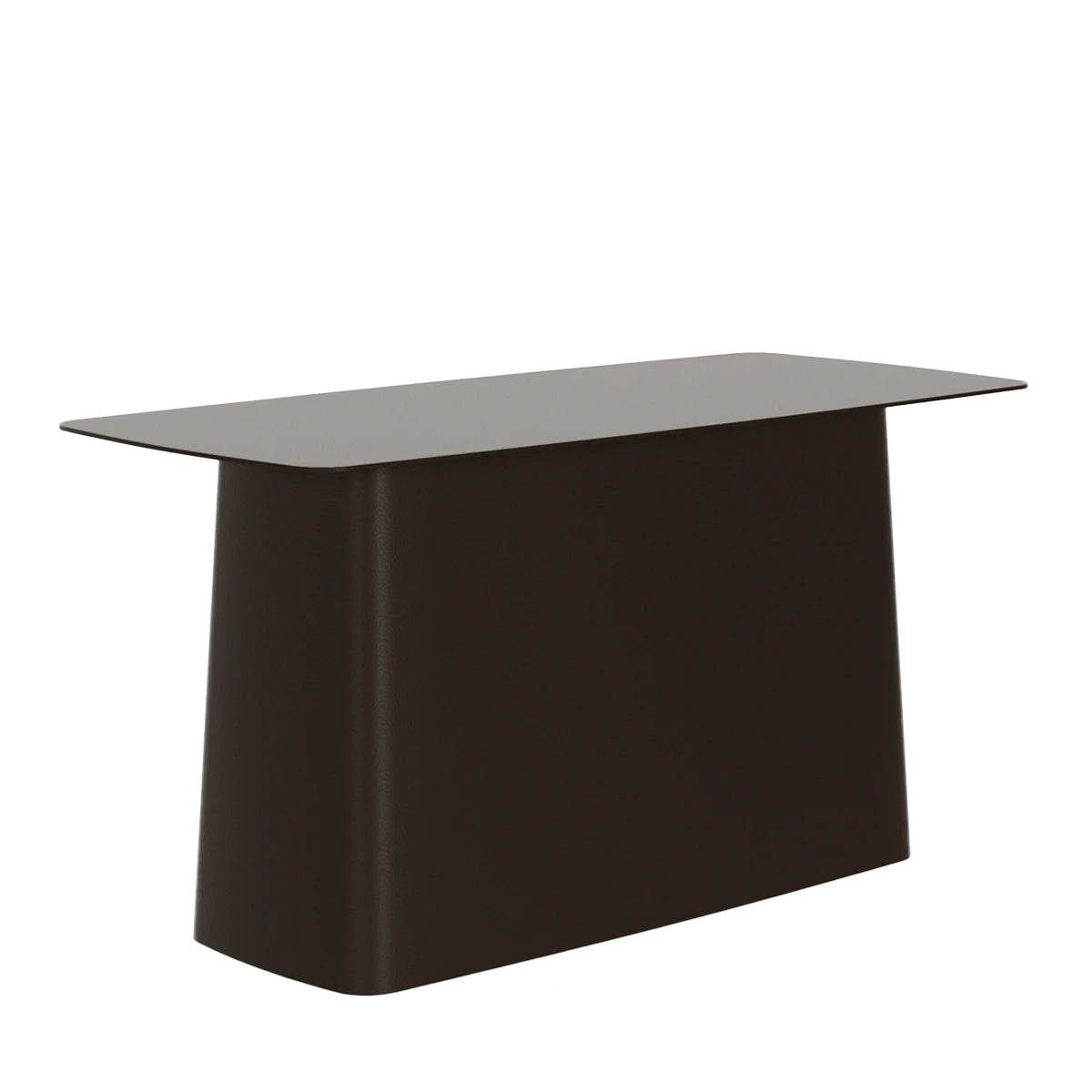 Metal Side Table Large Chocolate - view 1