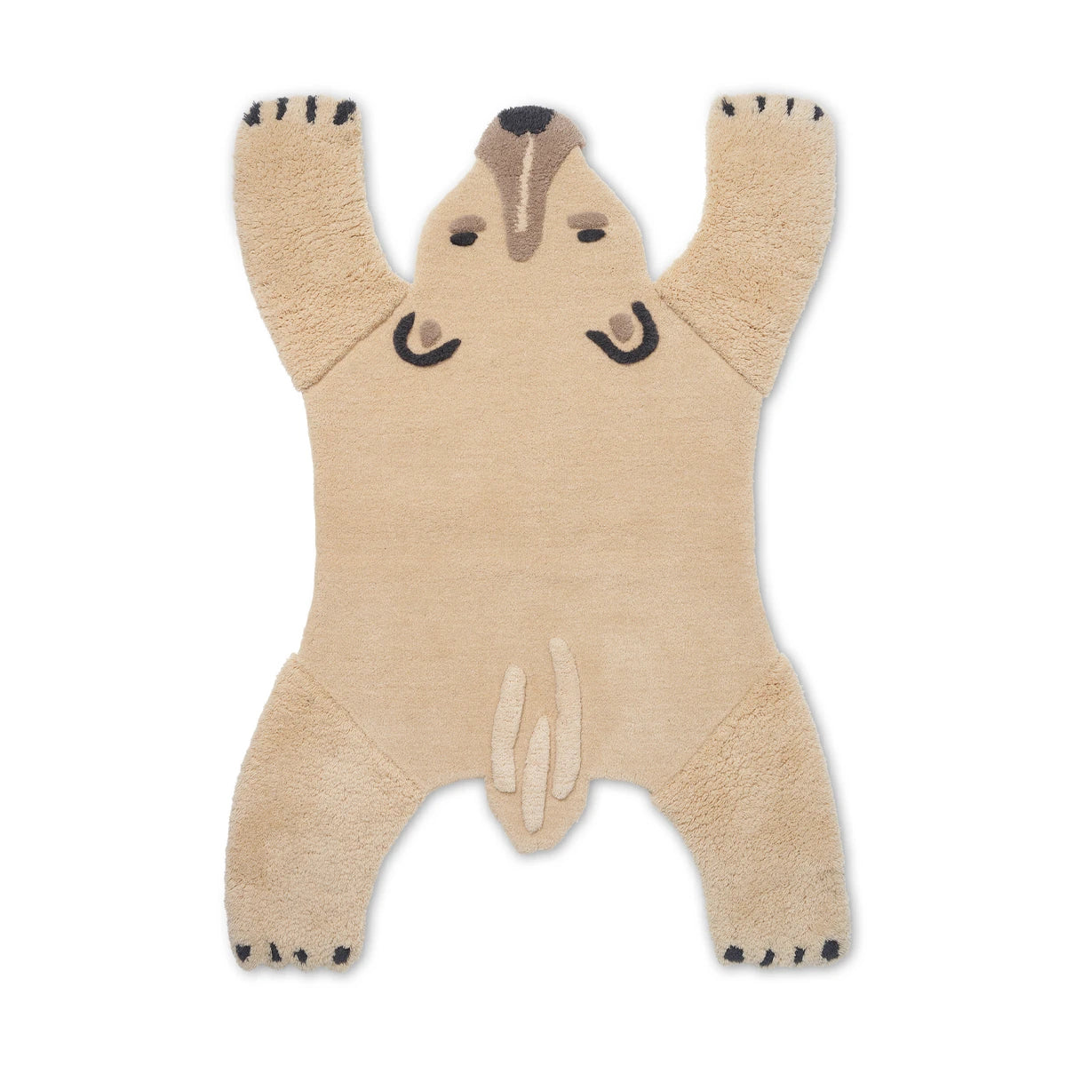 Animal Tufted Rug Polar Bear - view 1