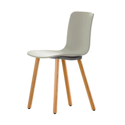 HAL Wood Seat Warm Grey-Base Natural Oak - view 1