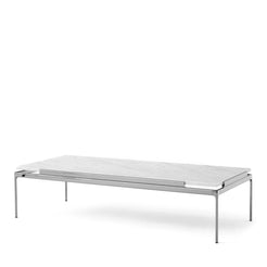 Sett LN12 Bianco Carrera Marble & Dark Chrome - view 1