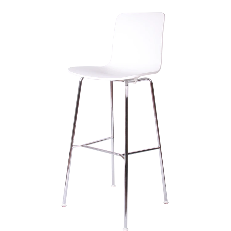 HAL Stool High White Chromed Bar Stool - view 1