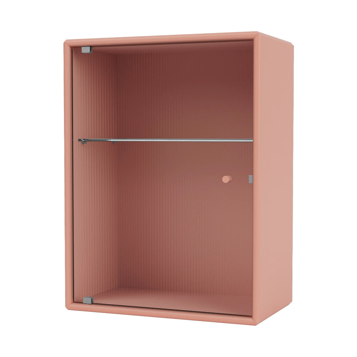 Ripple Bathroom Cabinet Rhubarb - view 1
