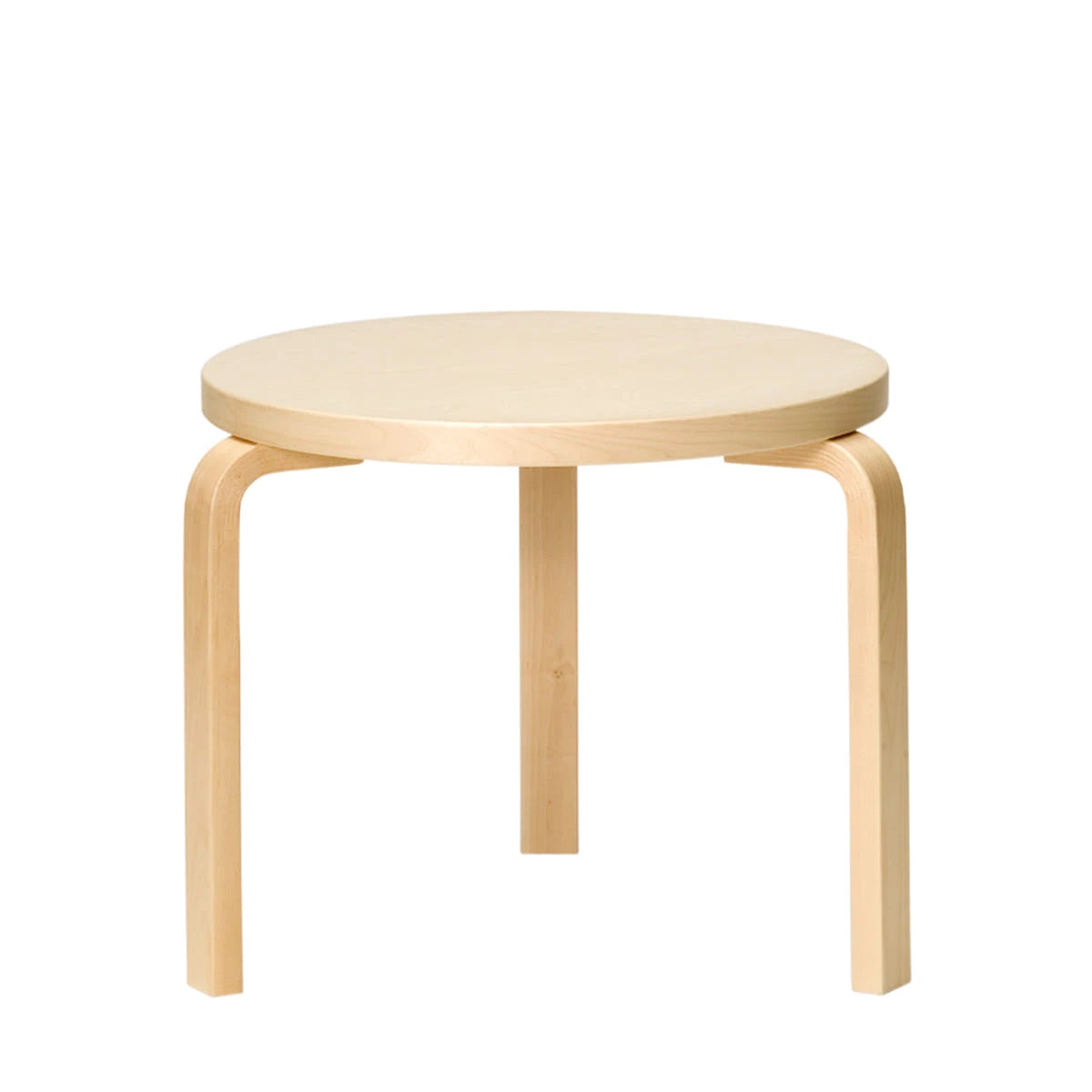 Aalto Table 90D Ø48 Birch - view 1
