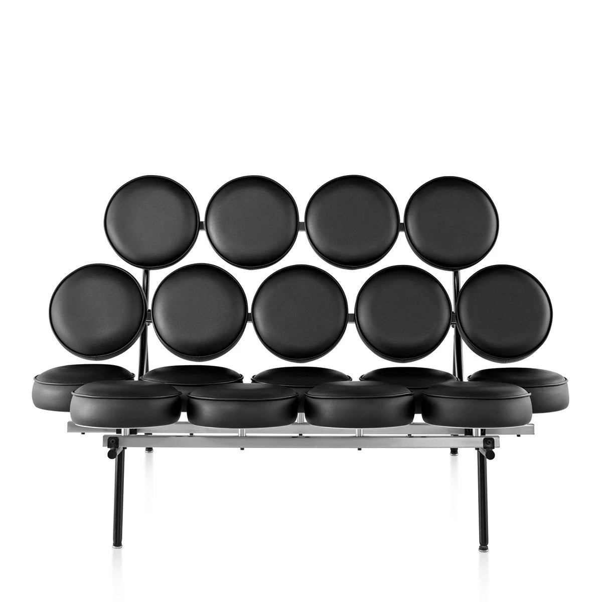 Nelson Marshmallow Sofa Black - view 1