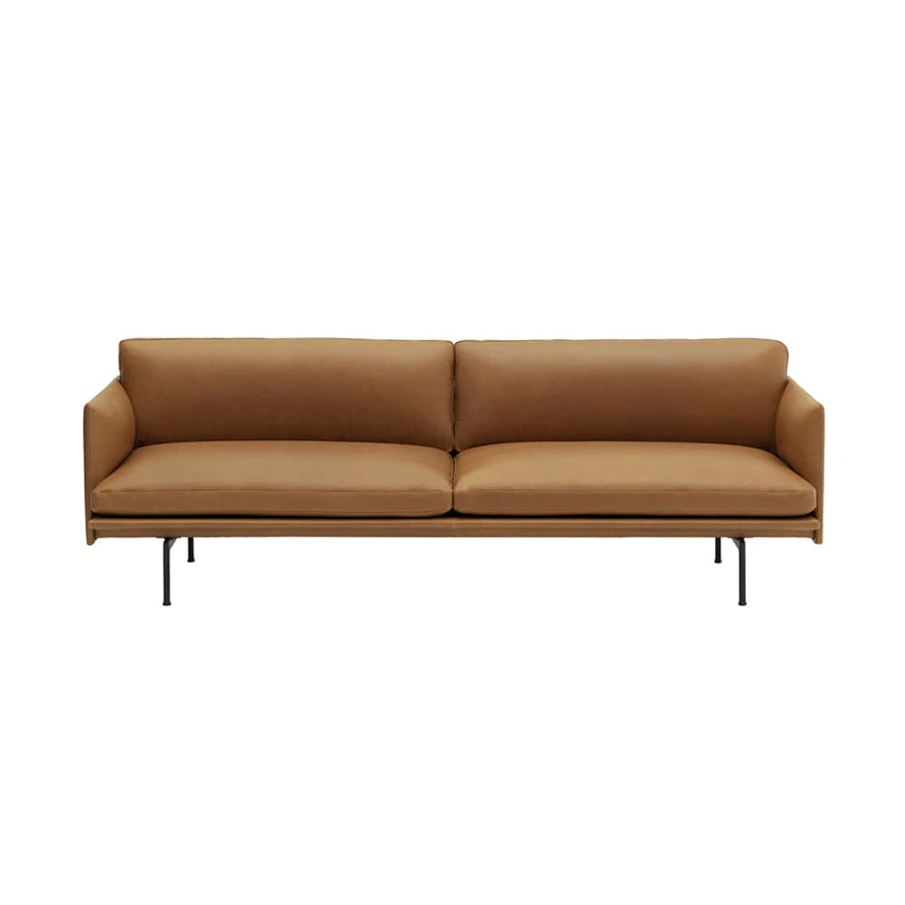 Outline Cognac Sofa - view 1