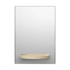 Symmetry Mirror - Travertine - view 1