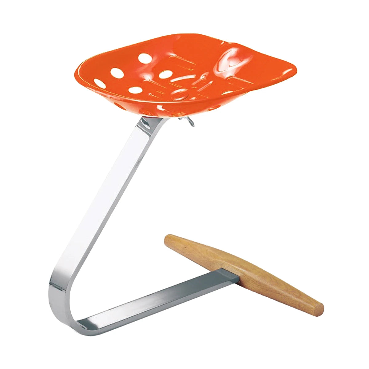 Mezzadro Stool Orange - view 1