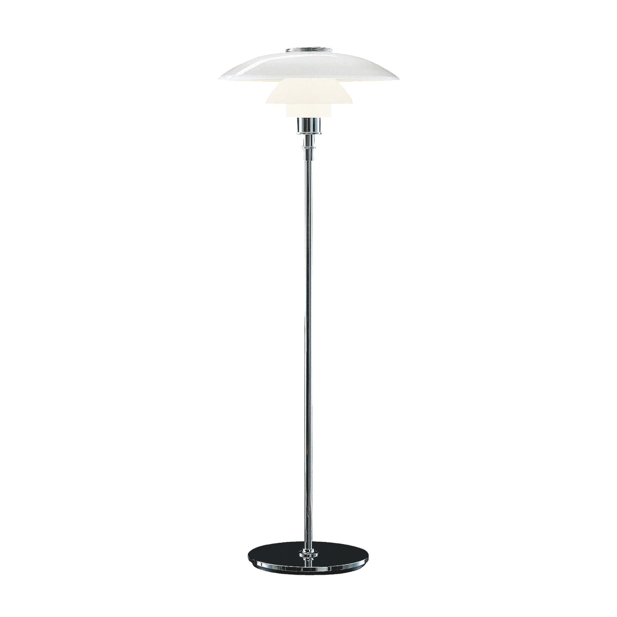 PH 4½-3½ Floor Lamp Chrome - view 1