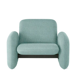 Wilkes Modular Sofa Group Chair - Menthol - view 1