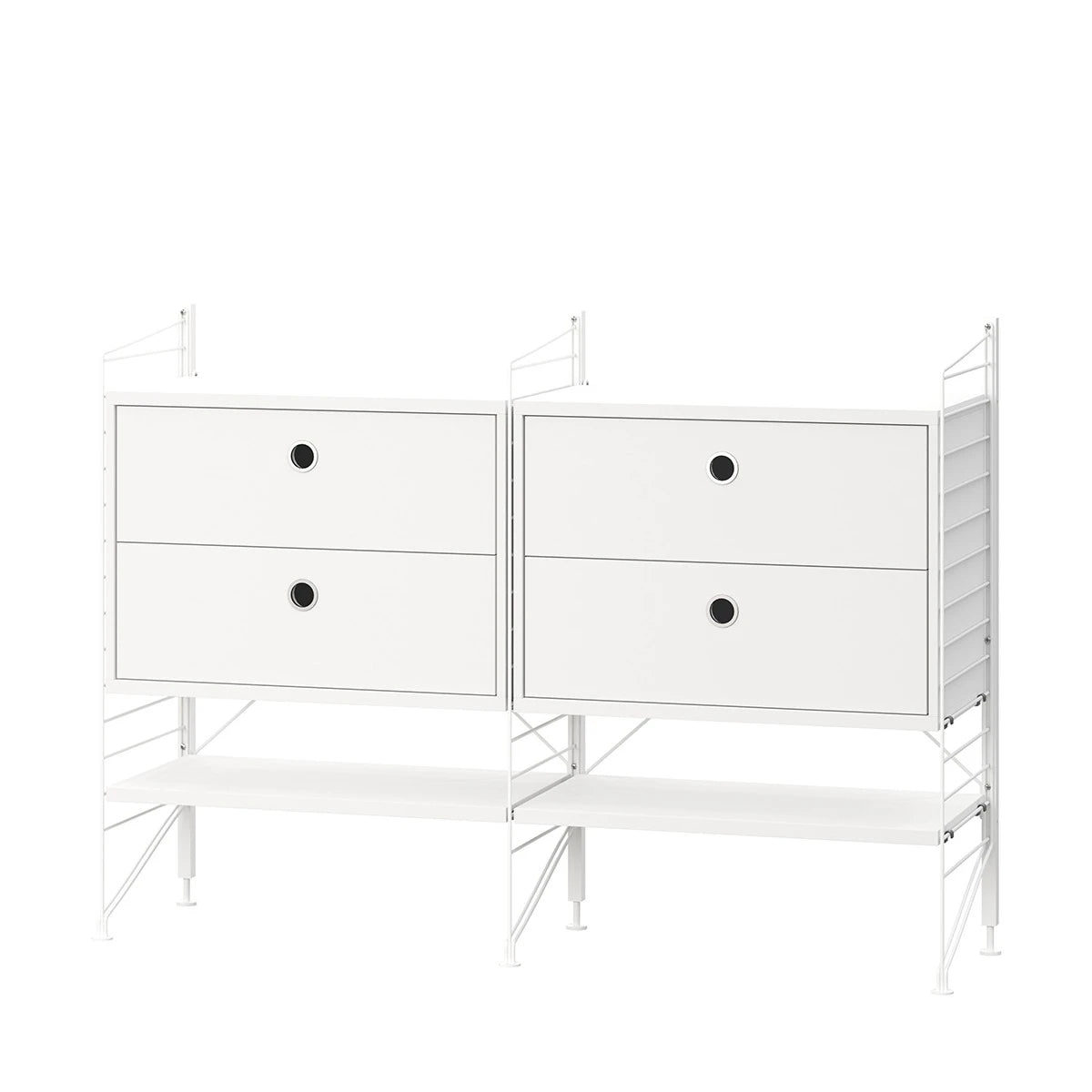 Free Standing SET D White - view 1