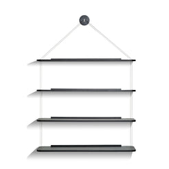 Libreria Pensile Black - view 1