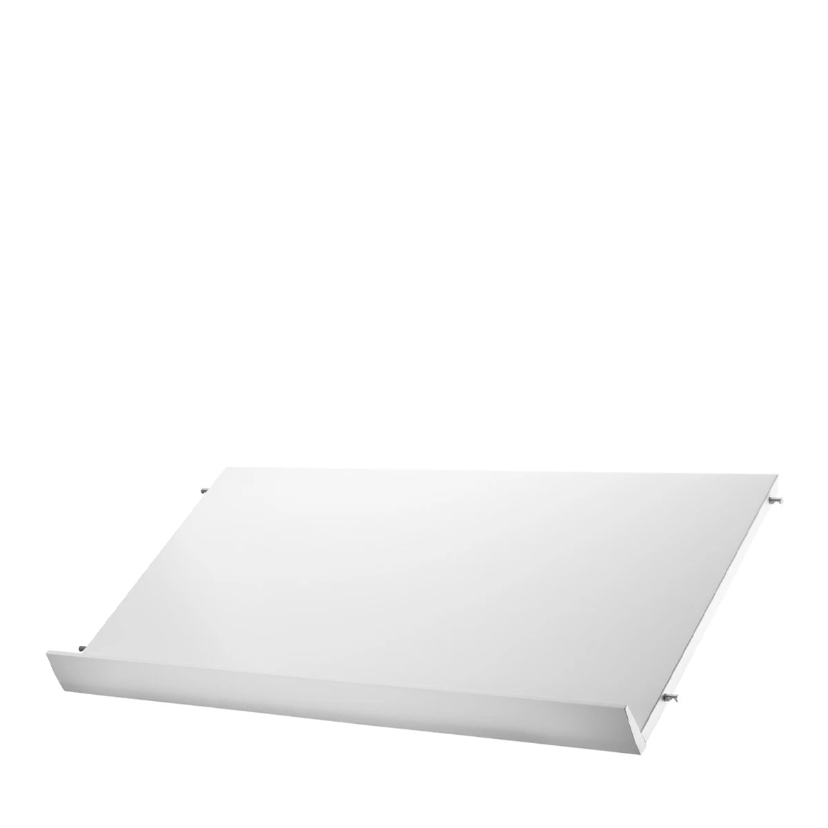 Magazine Shelf Wood White 2 Sizes - view 1