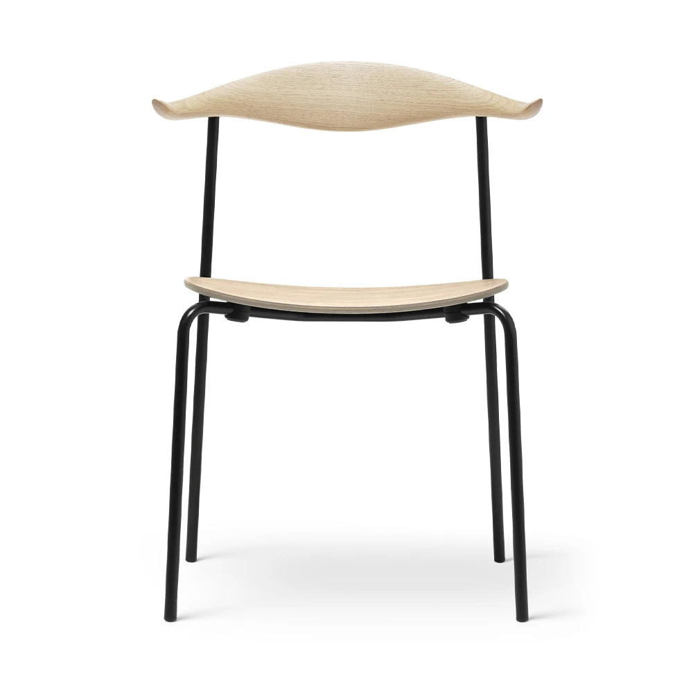 CH88T Beech Soap Black Steel Dining Chair - view 1