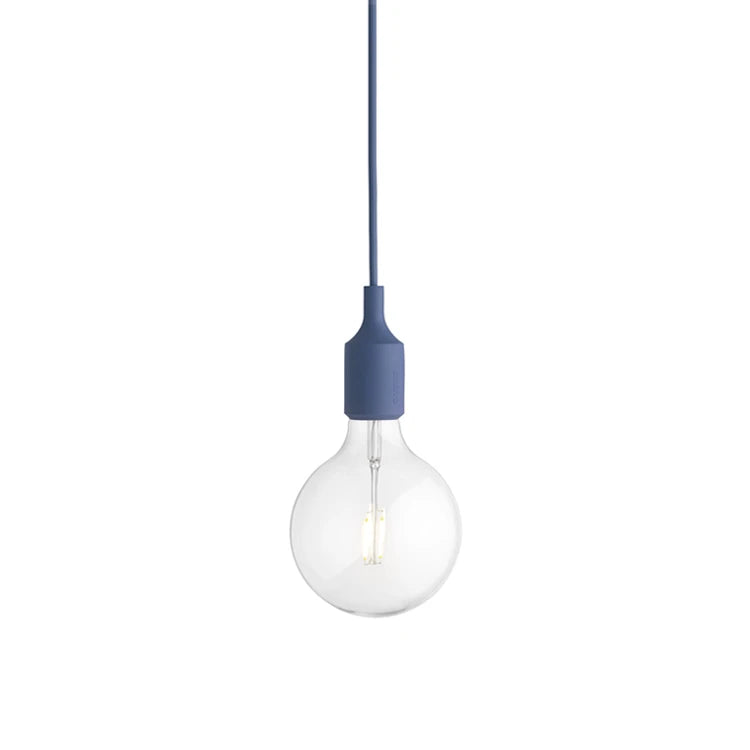 E27 Pendant Lamp Pale Blue - view 1