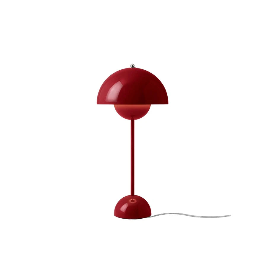 Flowerpot Table Lamp VP3 Vermilion Red - view 1