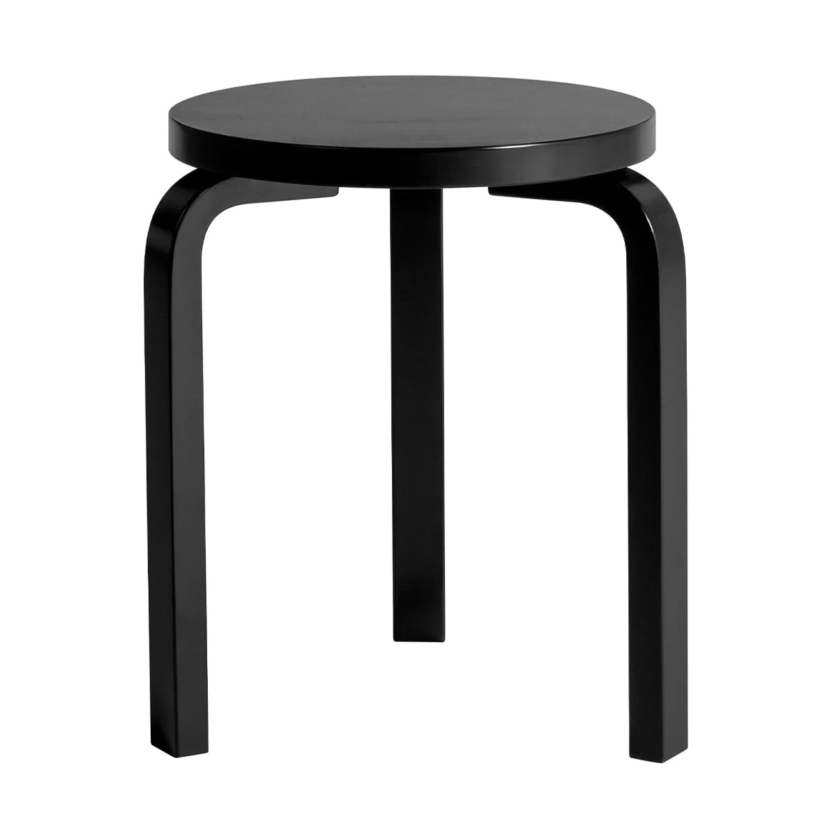 Stool 60 Black Lacquered - view 1