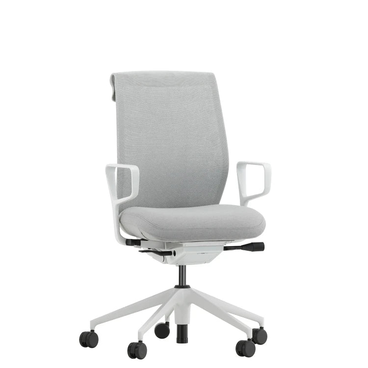 ID Cloud Ring Plano Light Grey Sierra Grey Back Cream White Sierra Grey Soft Grey Office Chair - view 1