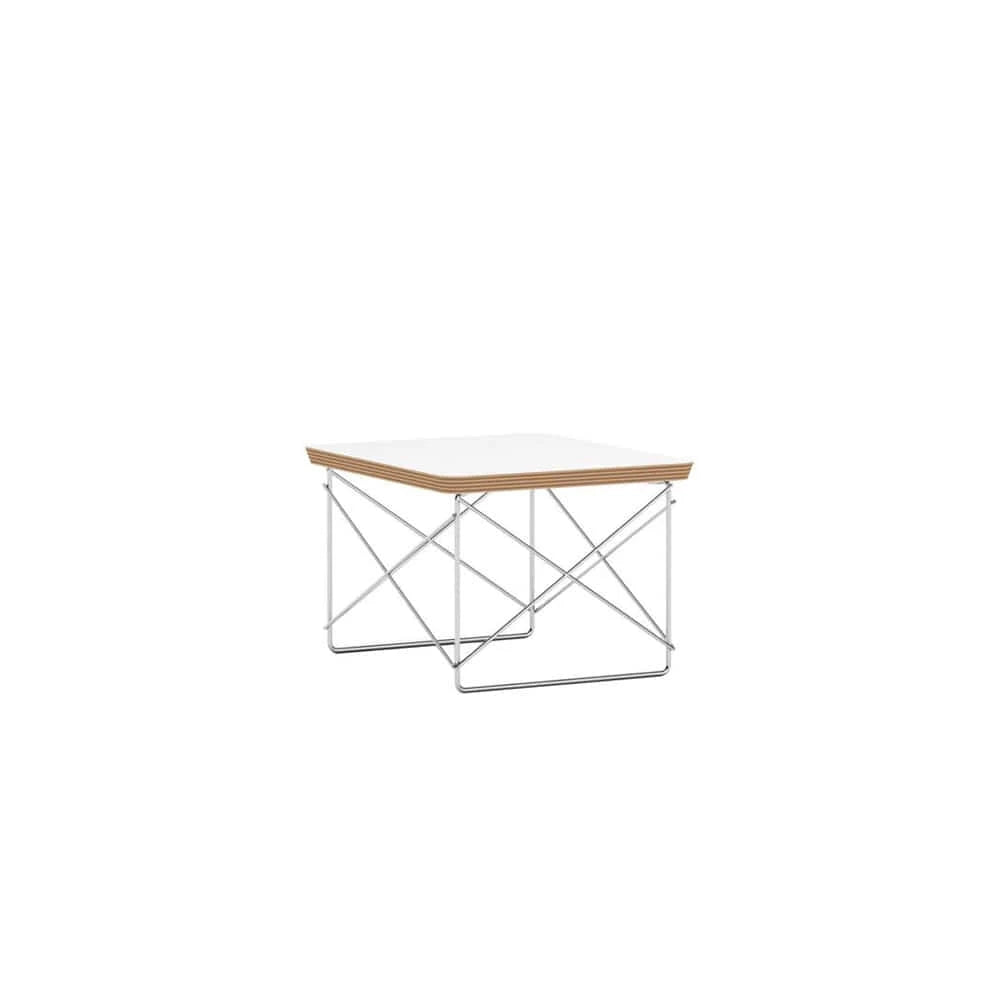 Eames Wire Base Low Table (White/Chrome) - view 1