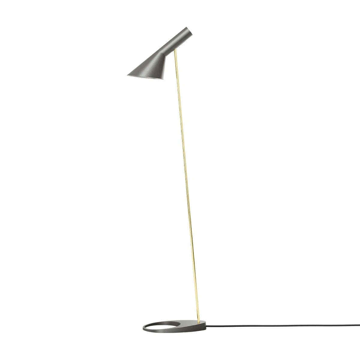 AJ Floor Brass Warm Grey - view 1