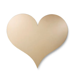 Metal Wall Relief Heart-Copper - view 1