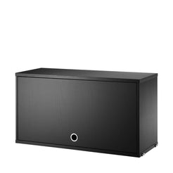 Cabinet with Flip Doors Black Stained Ash - view 1