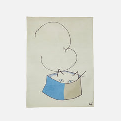 Art Carpet Season 4 Kwon Chul-hwa X You & Us The cat's tail Rug - view 1