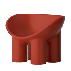 Roly Poly Chair Red Brick Rosso - view 1