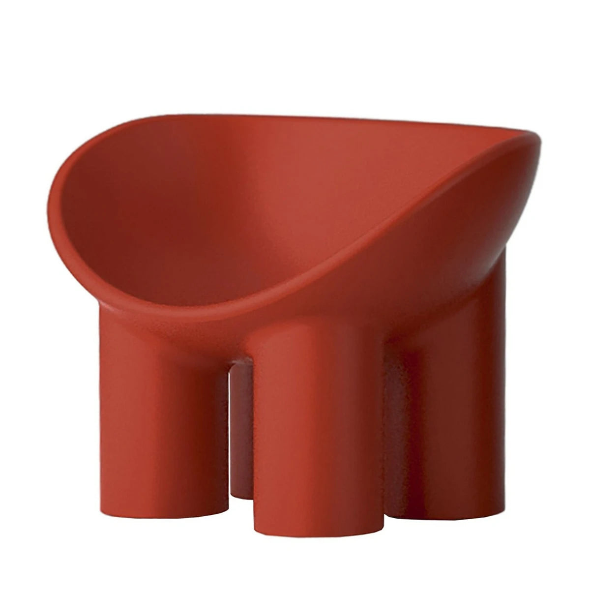 Roly Poly Chair Red Brick Rosso - view 1