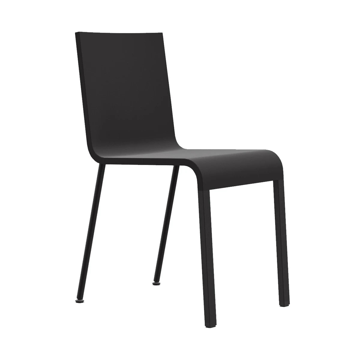 MVS 03 non stackable basic dark-powder coated in black - view 1
