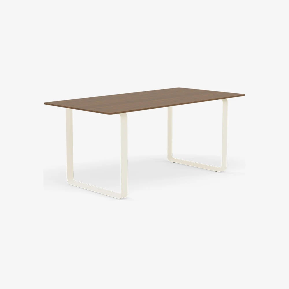70/70 Table 170 Solid Smoked Oak/Sand - view 1