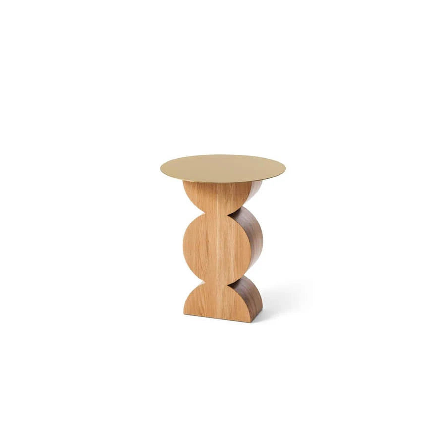 Constantin (Brass/Solid Oak) - view 1