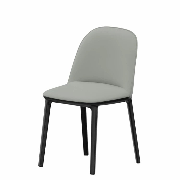 Softshell Side Chair Light Grey Sierra Grey Basic Dark Dining Chair - view 1
