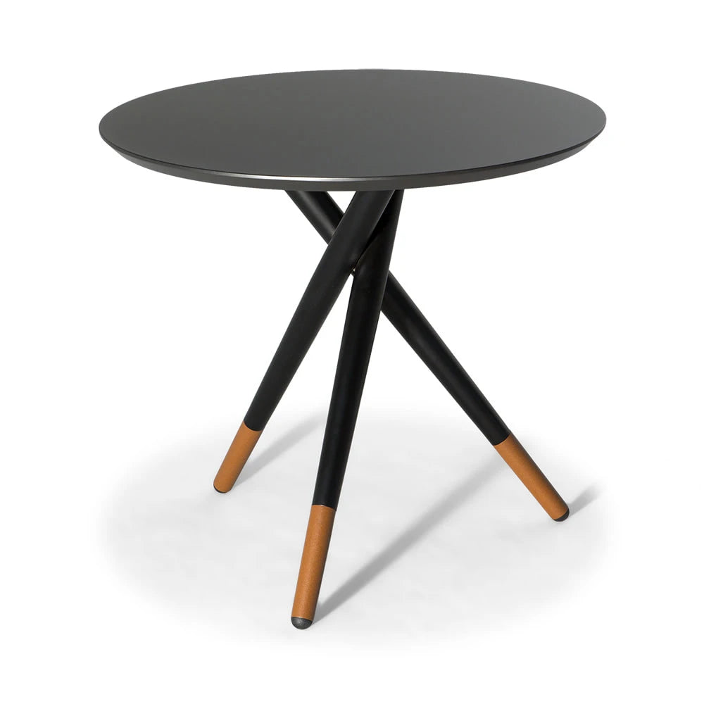 Slancio Dark Gray Side Table - view 1