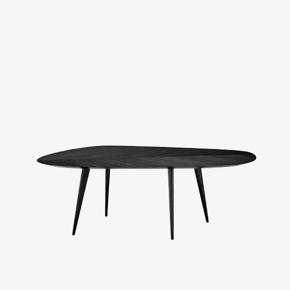 Tweed Black Dining Table - view 1