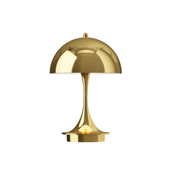 Panthella V3 Brass Metal Portable Lamp Φ160 - view 1