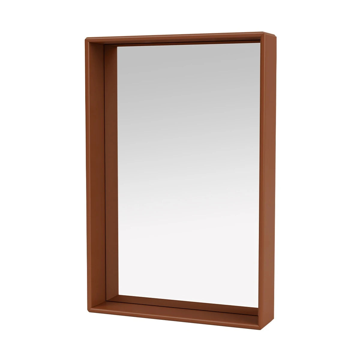 Shelfie Mirror with Shelf Hazelnut - view 1