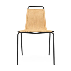 PK1 Chair Black Steel Natural Paper Cord - view 1